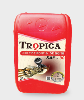 Produit lubrifiant cote d'ivoire  Tropica huile de pont sae 90 20L